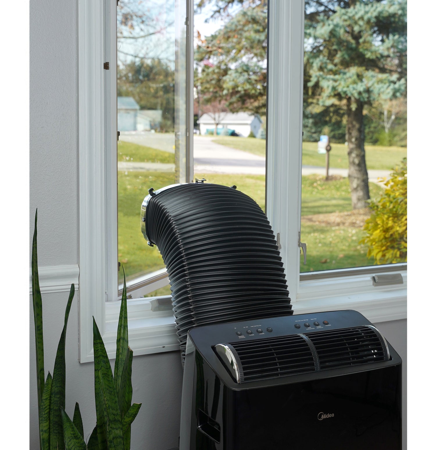 Midea Duo MAP12S1TBL in Casement Window