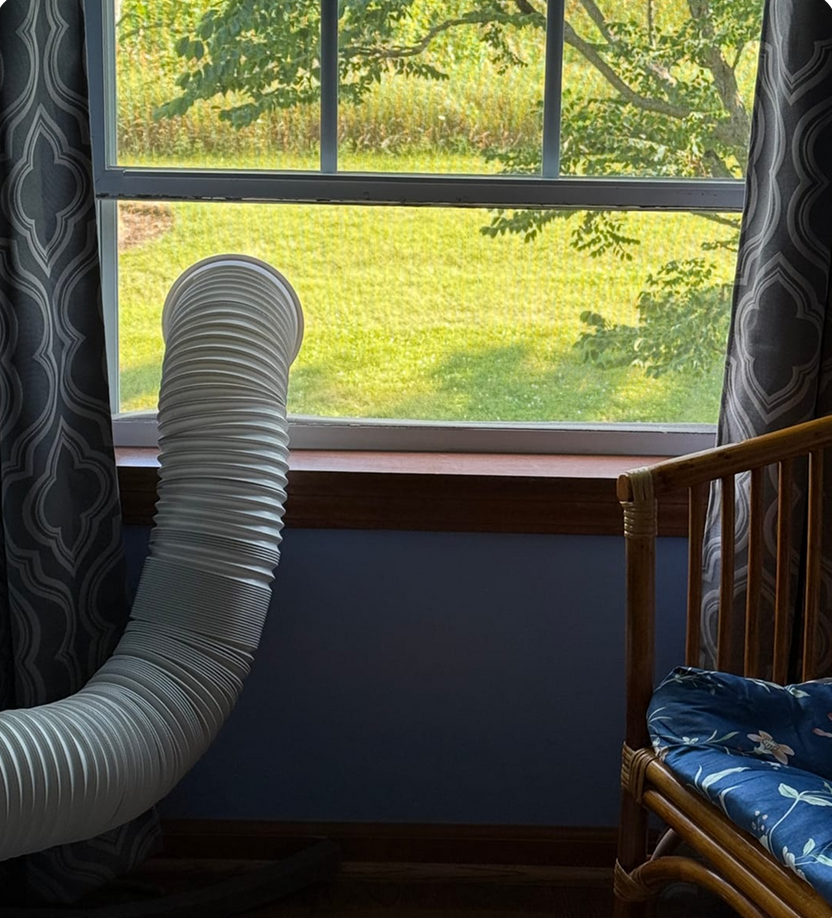 Custom Portable AC Window Insert for Single & Double Hung Windows ...
