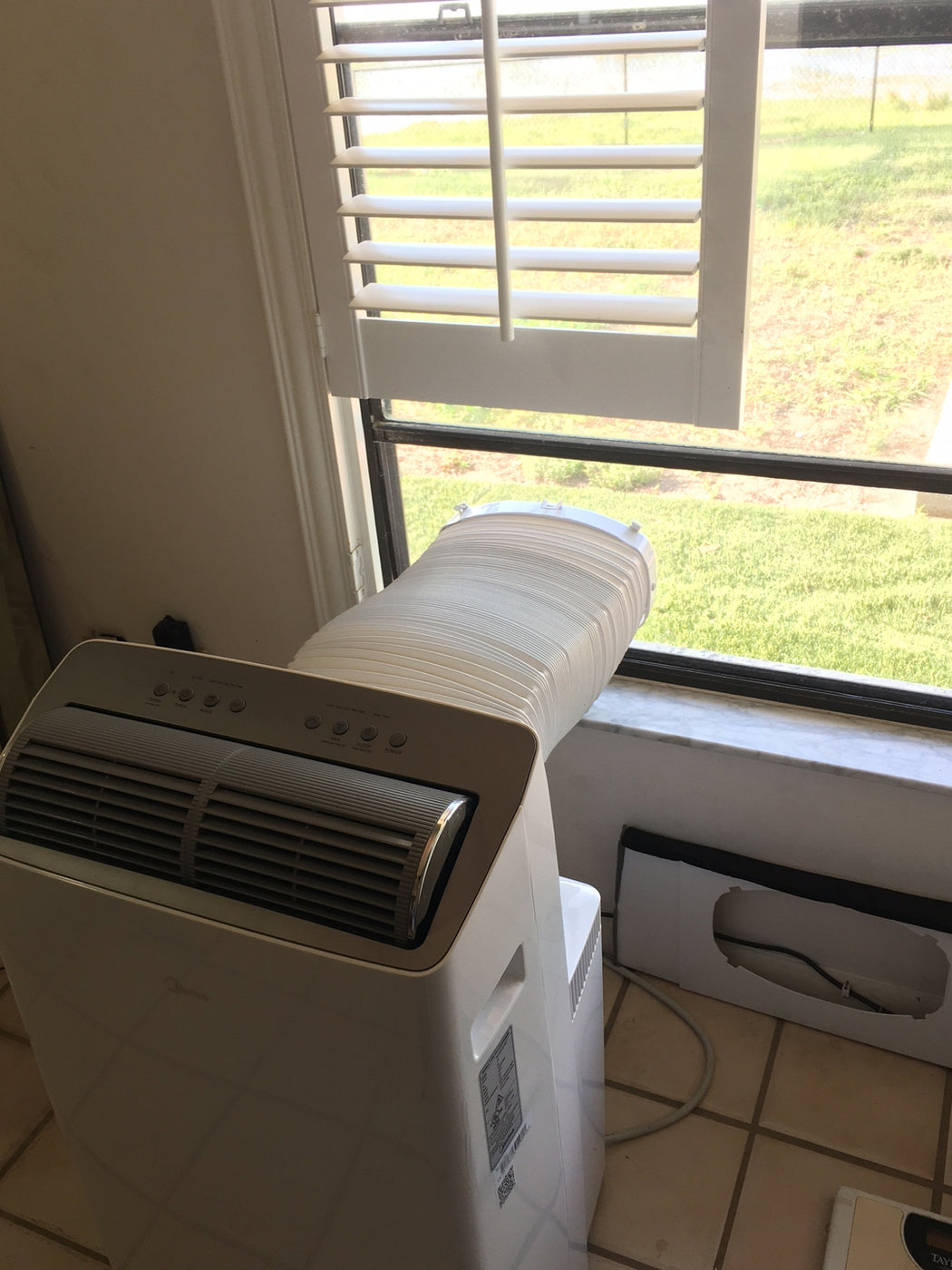 Custom Portable AC Window Insert for Single & Double Hung Windows ...
