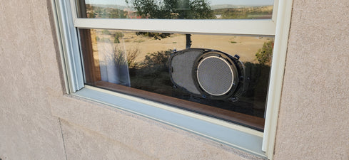 Custom Portable AC Window Insert for Single & Double Hung Windows ...