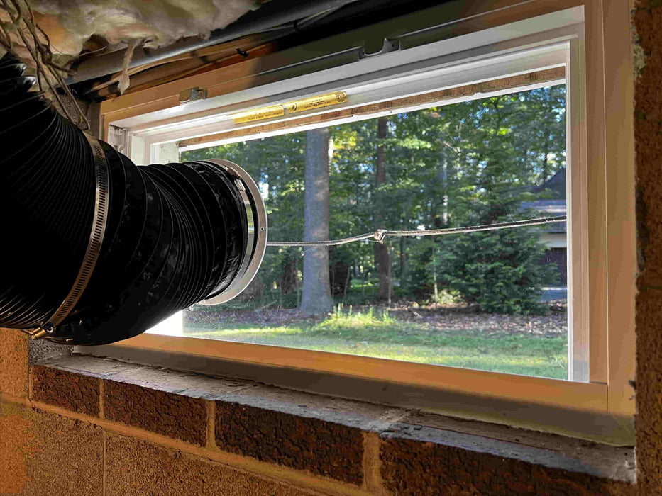Custom Portable AC Window Kit for Awning and Basement Windows ...