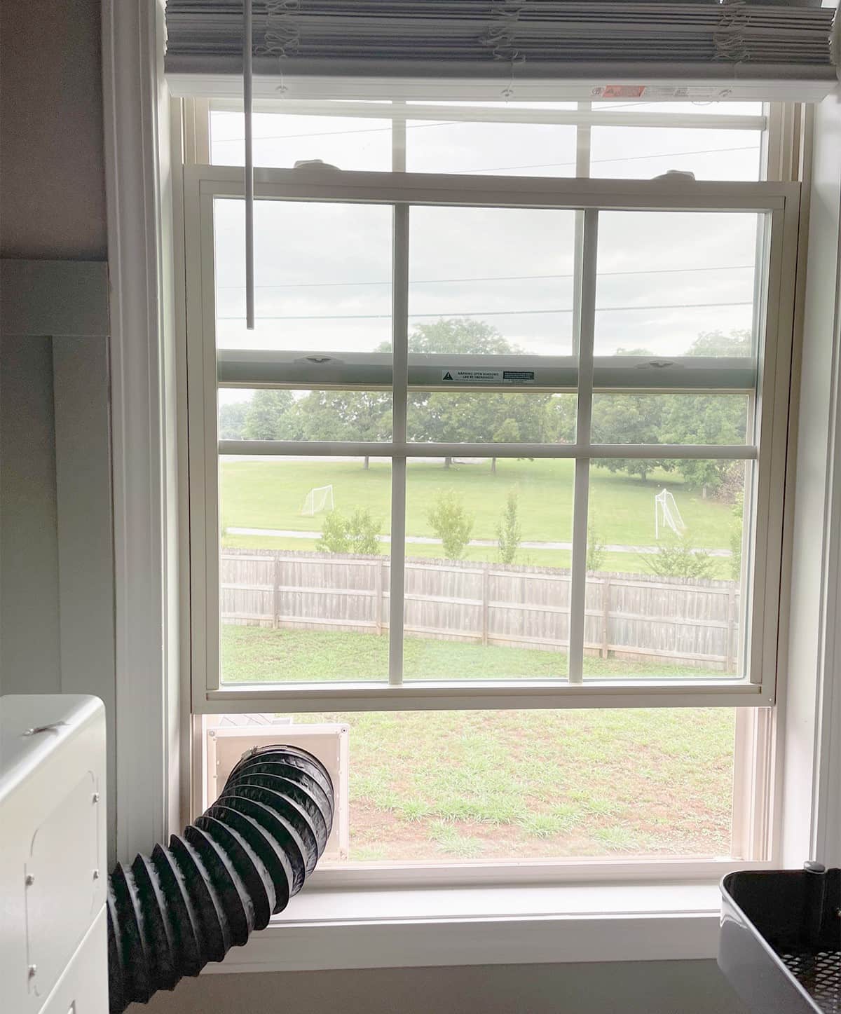 Custom Portable AC Window Kit for Hung Window — Martinson Manufacturing